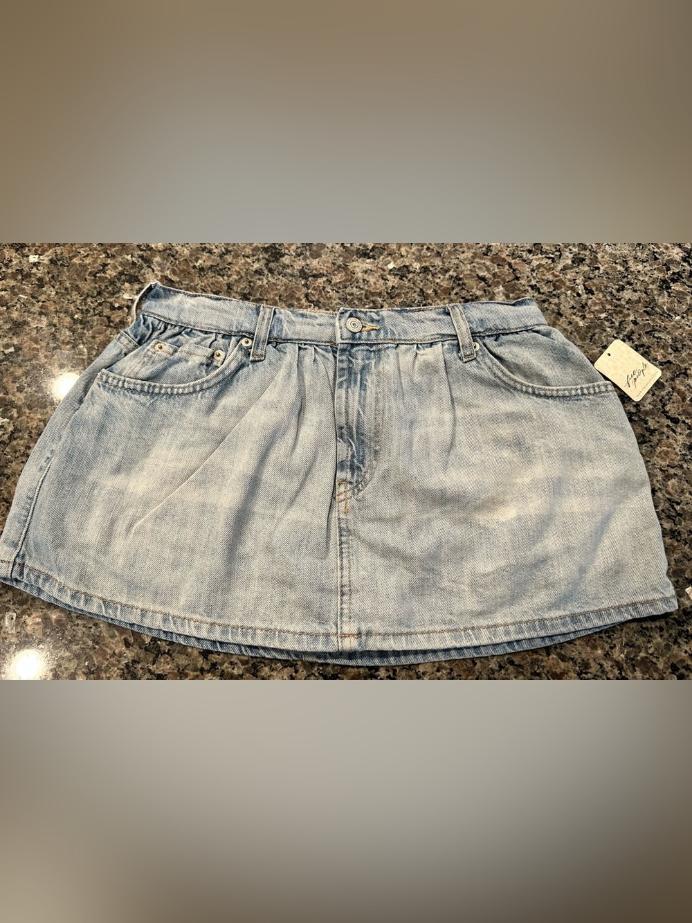 Free People-We the Free Denim Skort